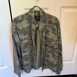 Rails Green Camo Jacket